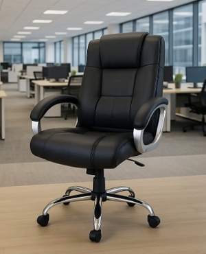 cadeira presidente Masterchair Big Couro para home office