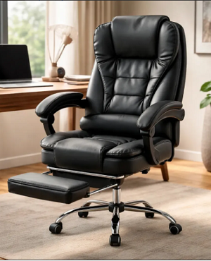 Cadeira presidente chimex massagem para home office